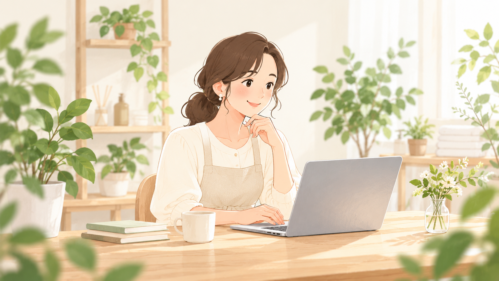 教室やサロンを運営する人のイメージ
